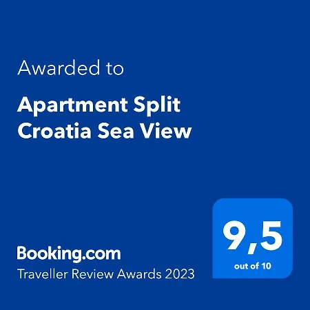 아파트 Croatia Sea View